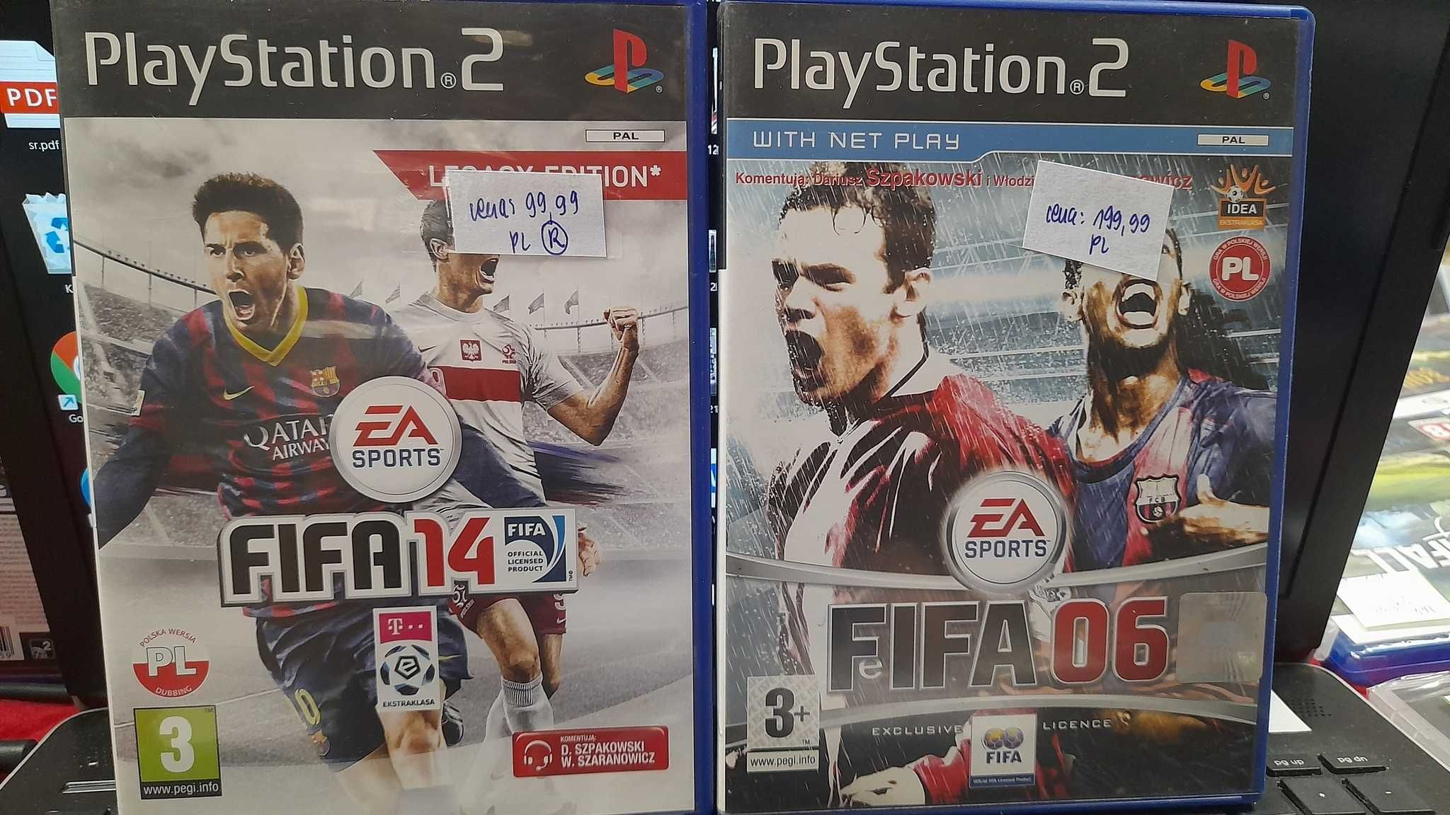 Fifa 2006 ps2 PL, sklep Tychy