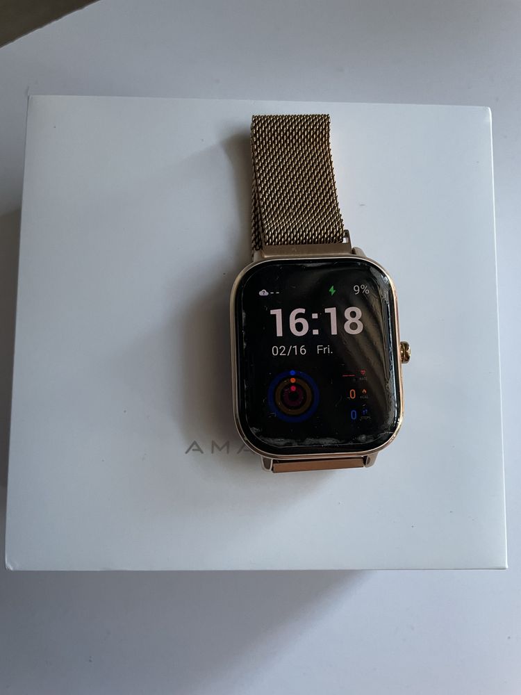 Smartwatch amazfit gts gold