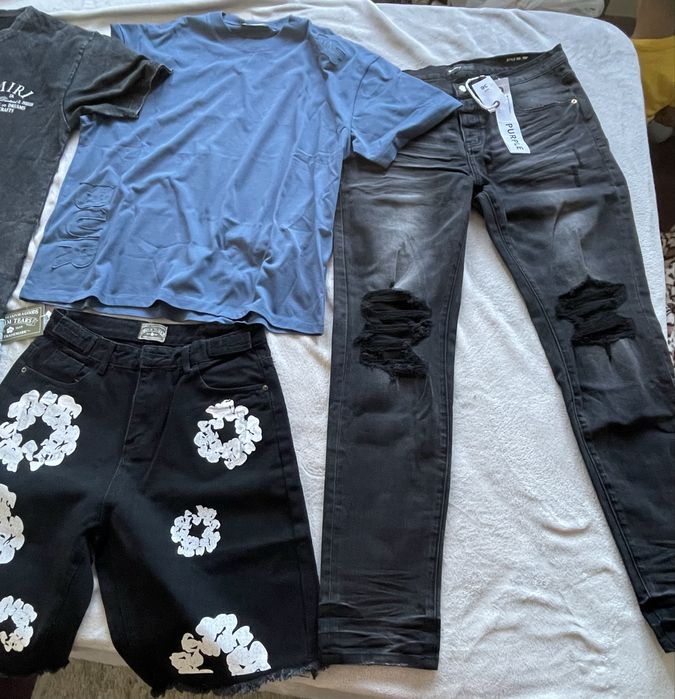 Calcoes e bermudas da Amiri, balanciaga para homens