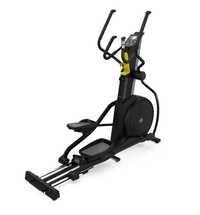 bicicleta eliptica fitness cardio domyos com  inclinacao electrica