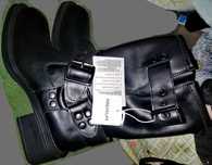 RESERVED PREMiUM Nowe Buty bikery SkÓRZANE botki kozaki SkÓRA NATURALN