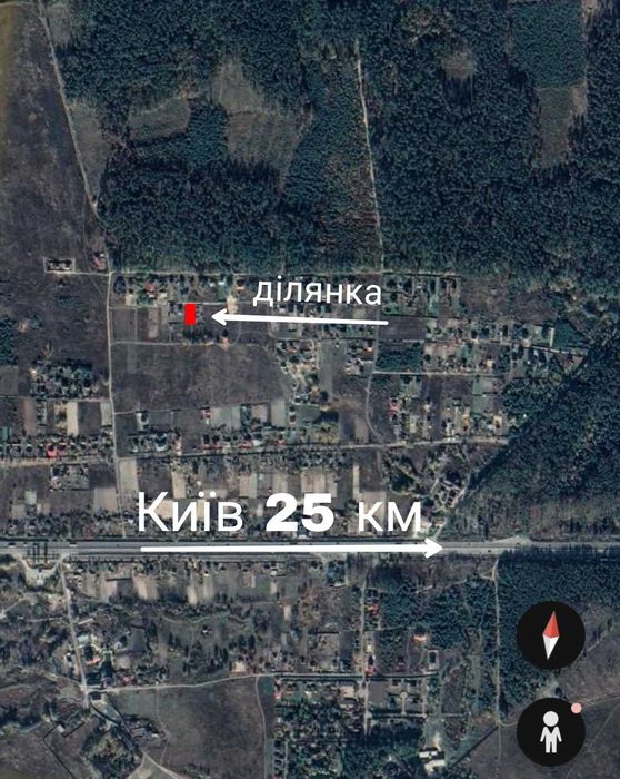 Продаж ділянки 7.5 сот прямо навпроти соснового лісу!