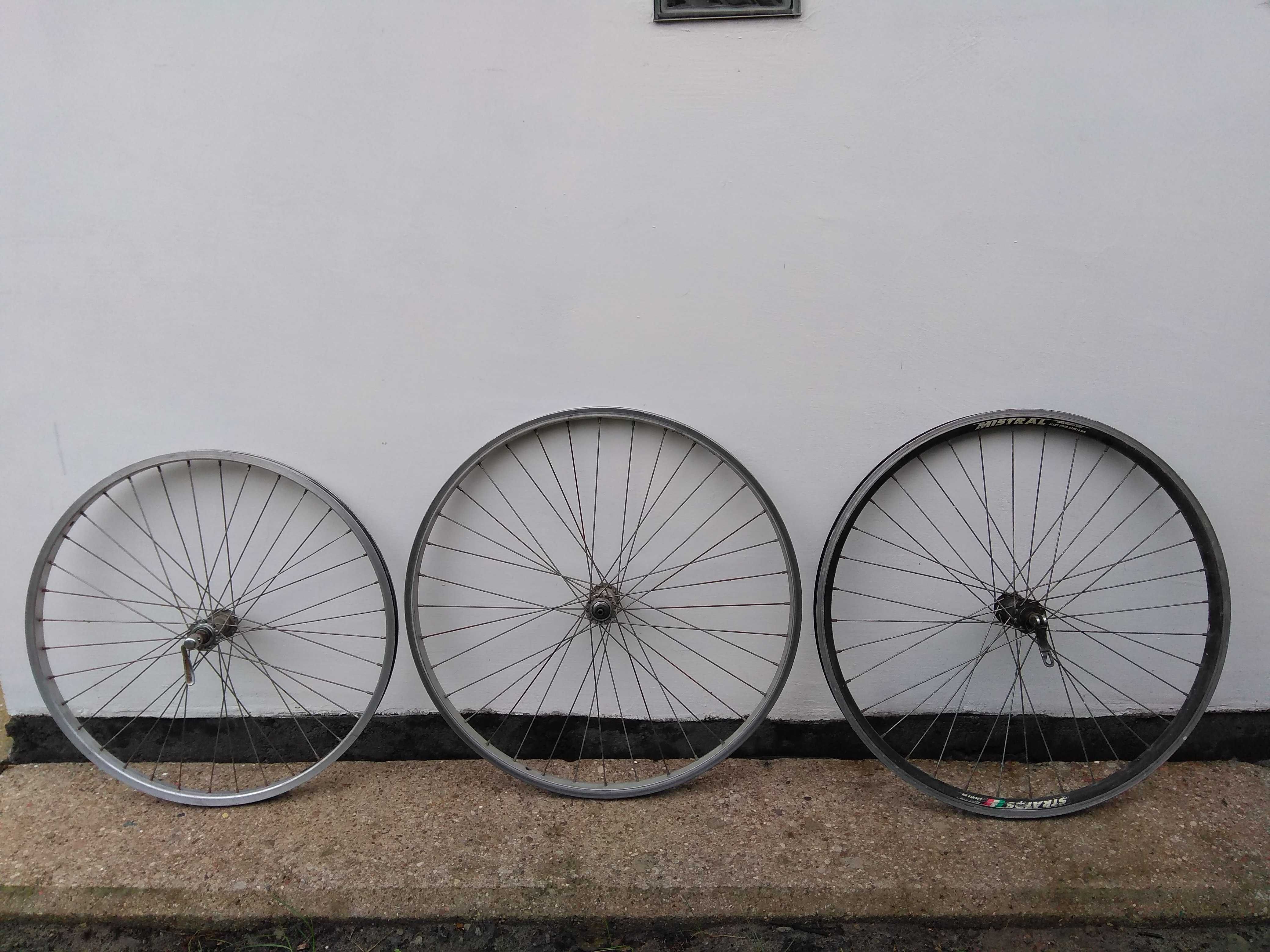 3x koło rowerowe 24 cale 24 i 26 cali 26" szybkozamykacz