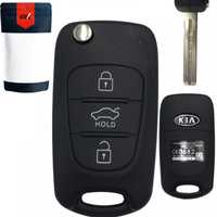 Корпус ключа на 3 кнопки KIA Hyundai лезвие TOY40