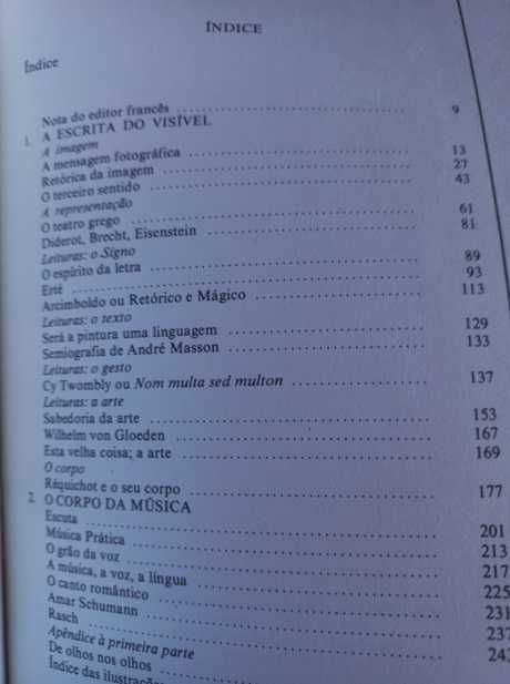 O Óbvio e o Obtuso - Roland Barthes