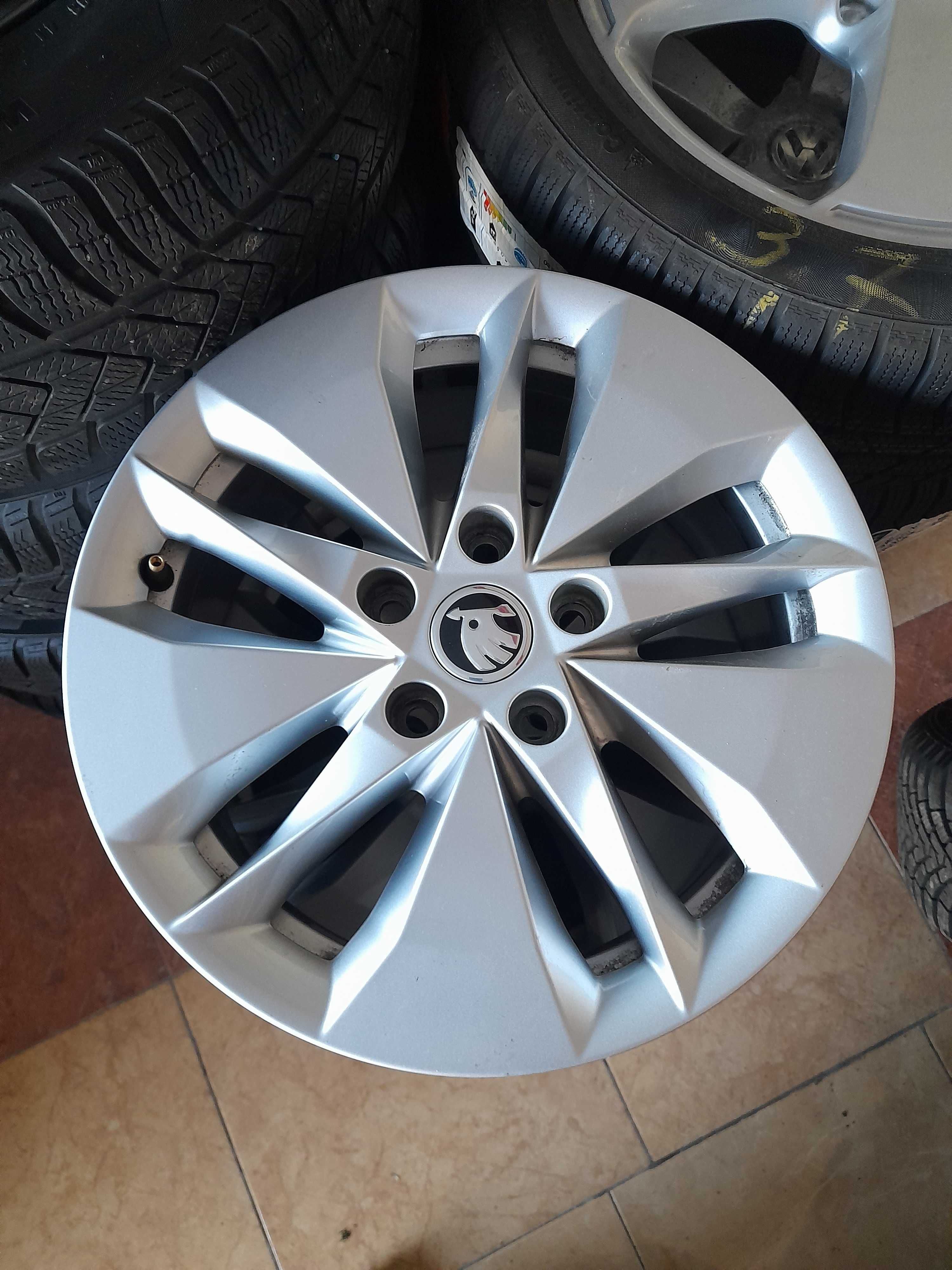 Диски Skoda 5X112/R16/7J/ET46