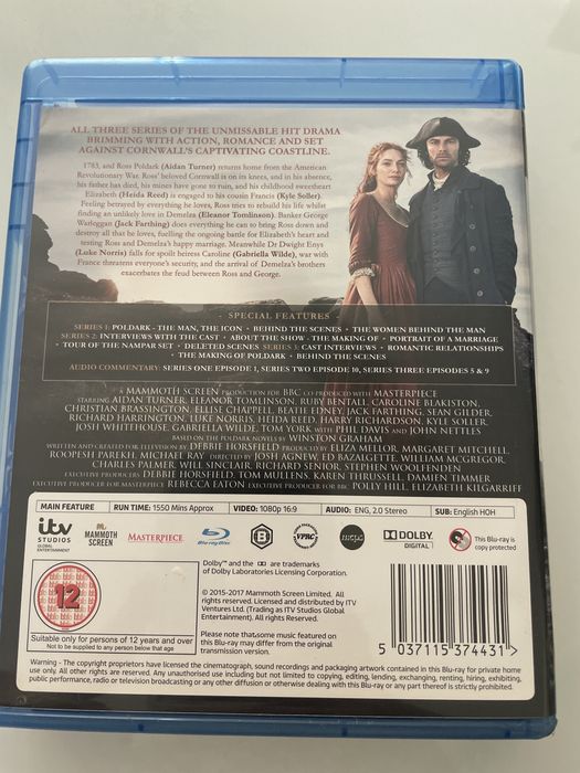 Poldark em Blu-Ray