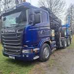 SCANIA R500,V8 Do dłużycy komplet 2006