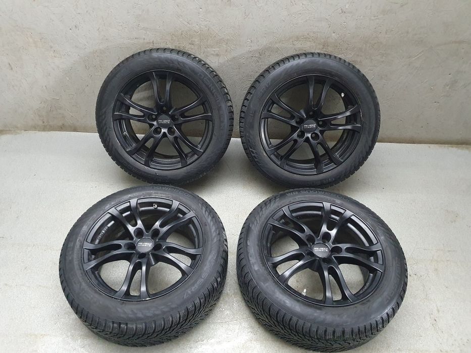 Комплект дисків 5х114 3 з шинами NOKIAN TYRES 215/55/R17 Розборка