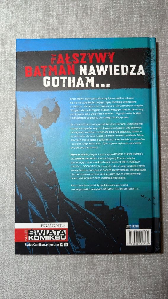 Batman Imposter Egmont Tomlin Sorrentino Bellare DC Black Label