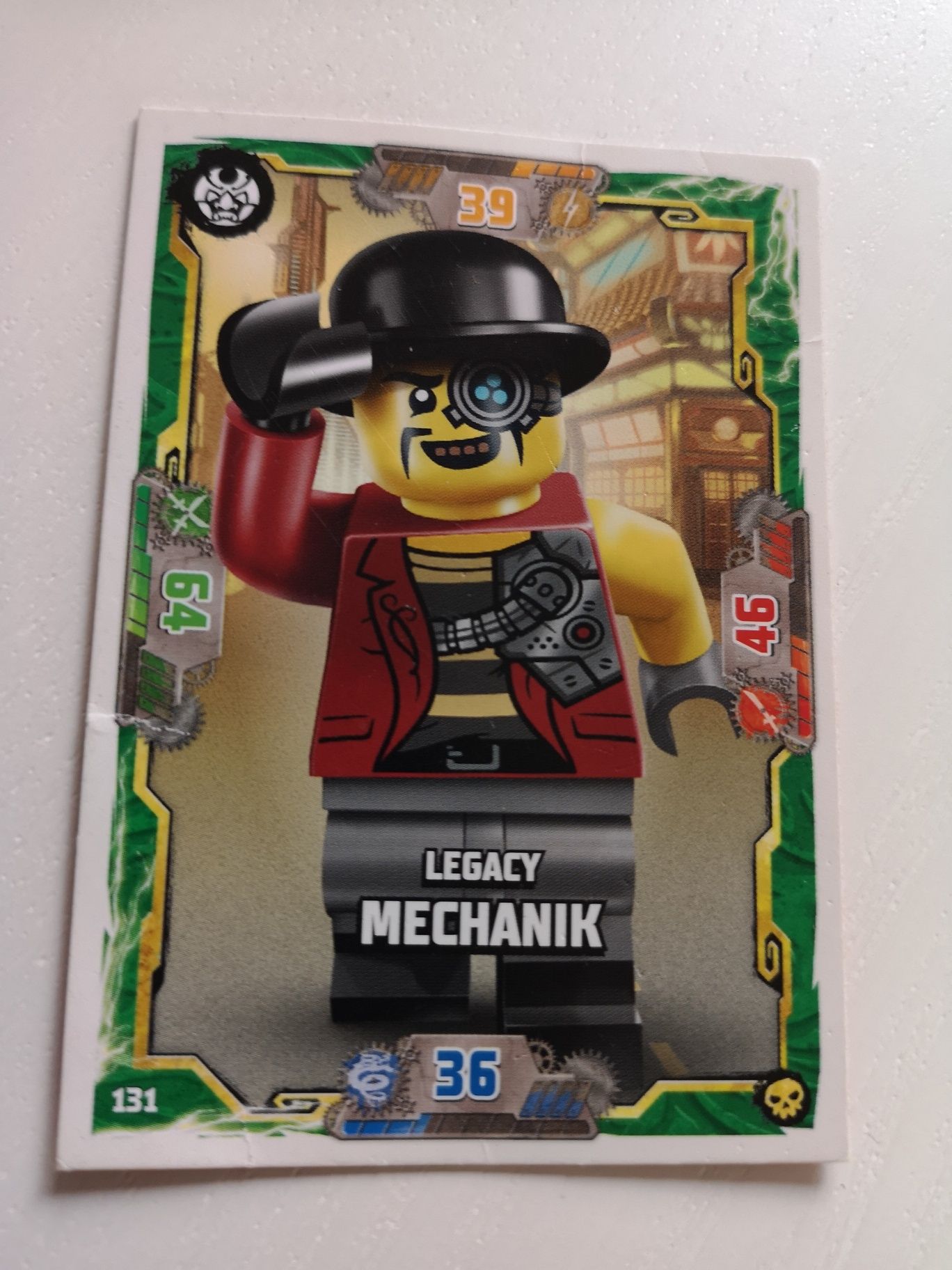 Zestaw kart ninjago drużyna z prime Empire, Legacy Mechanik, Dżunglow