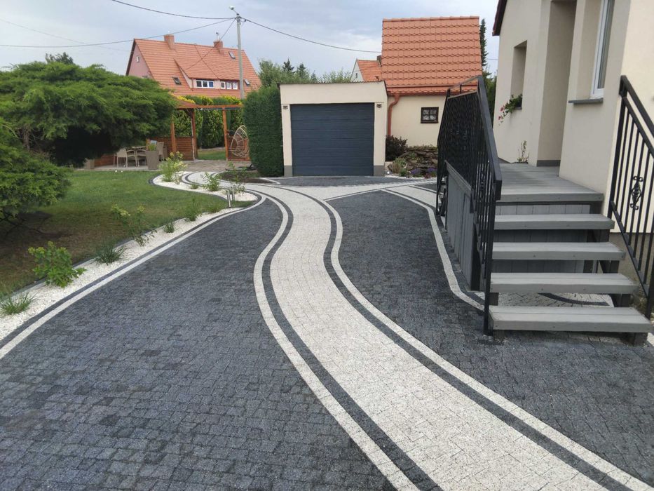 Ogrody, brukarstwo , usługi minikoparką, mini ładowarką , mulczerem,