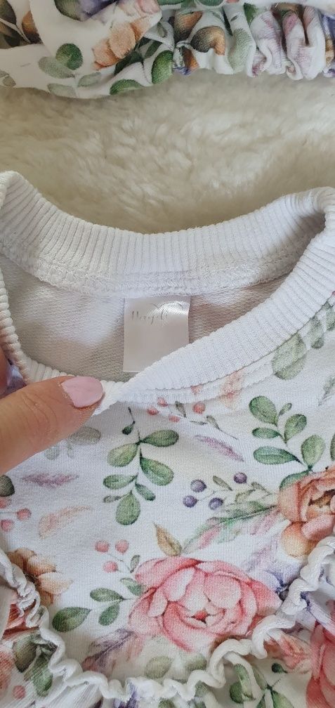 Dwie bluzy haydi dla dziewczynki 80