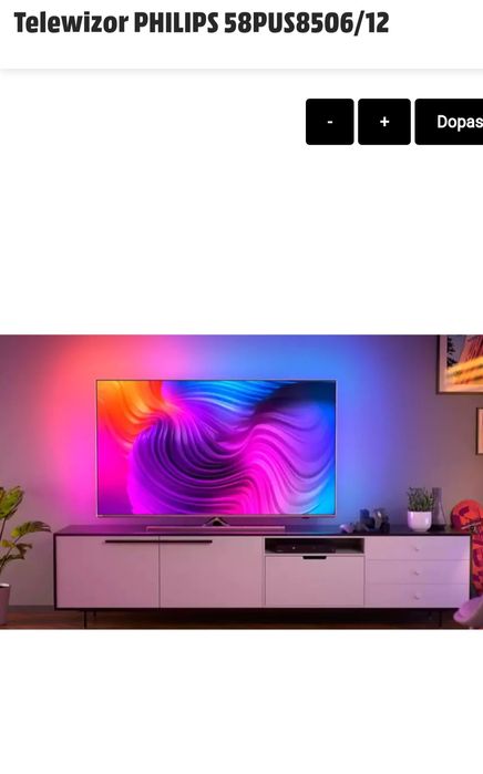 Philips Tv Android AMBILIGHT 58