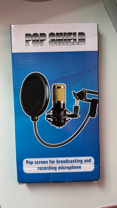 Мікрофон Blue Microphones Yeti White + штатив + поп фільтр