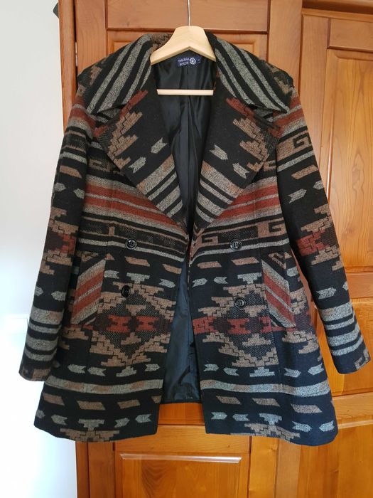 Casaco cintado natura