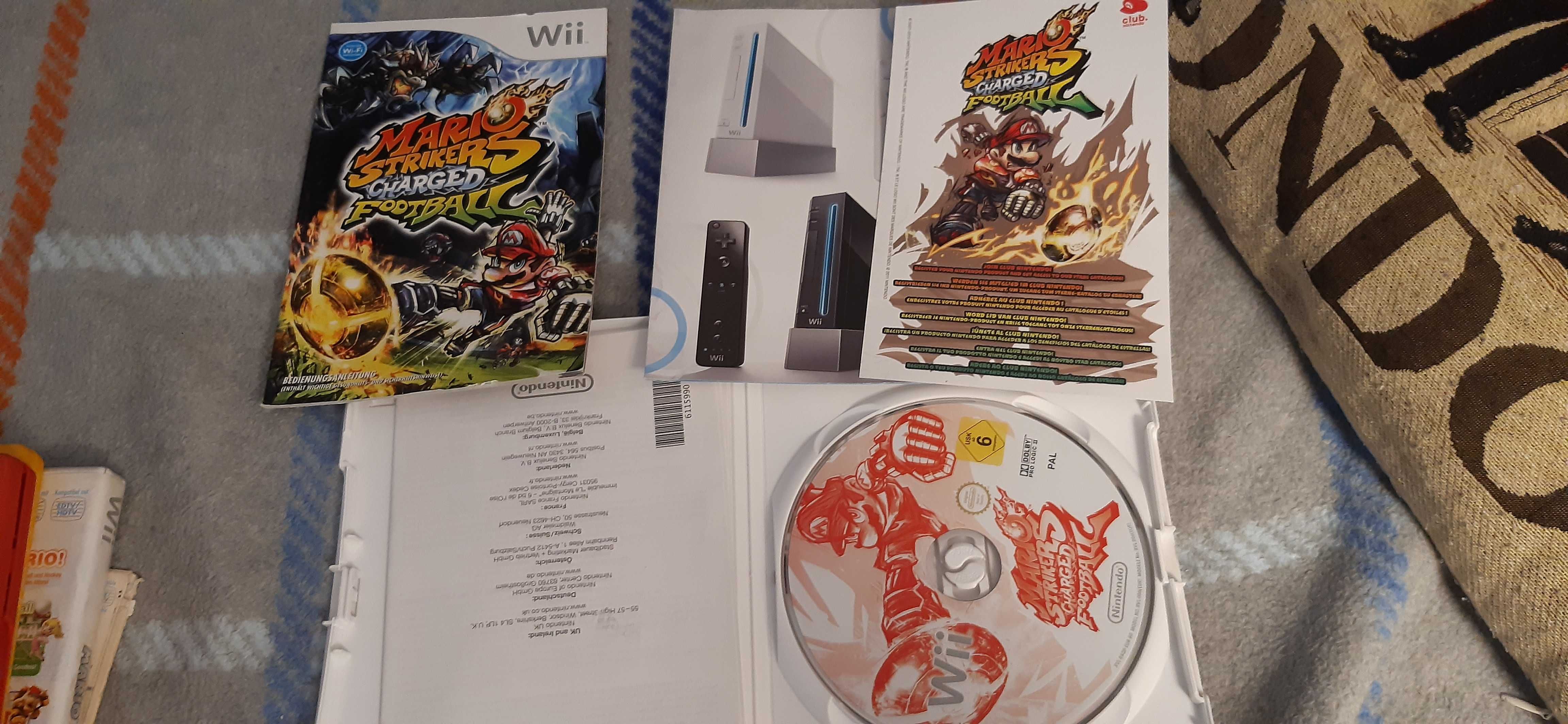mario strikers charged football nintendo wii