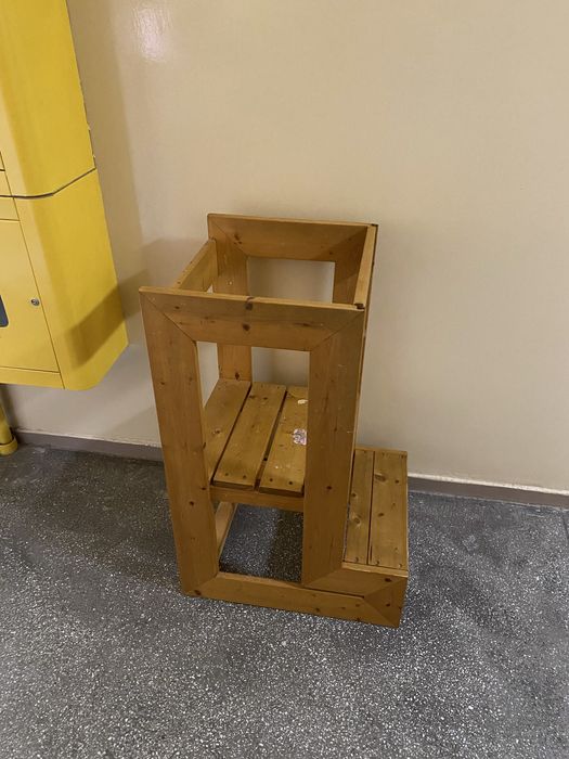 Drewniany pomocnik kuchenny, kitchen helper, podwyzszenie