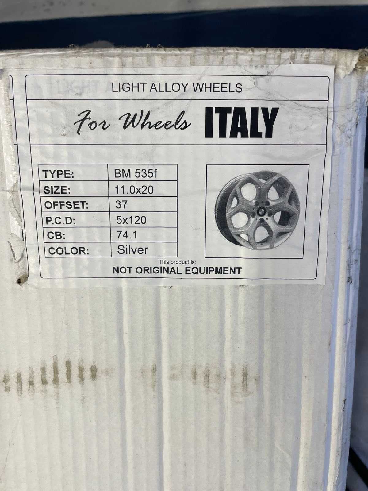 Разноширокие диски  R20 5/120 на BMW X5(Е53,Е70,F15), Х6(Е71,F16)