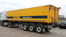 Naczepa wywrotka Schmitz Cargobull 2015 46m3 6,3t wagi zarejestrowana