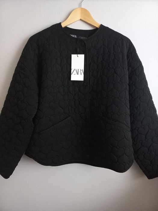 Zara lekka kurtka pikowana oversize r.S/M