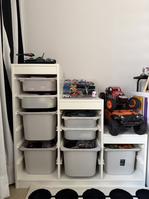 Szafka IKEA torfast schodek rama biała 99x44x94