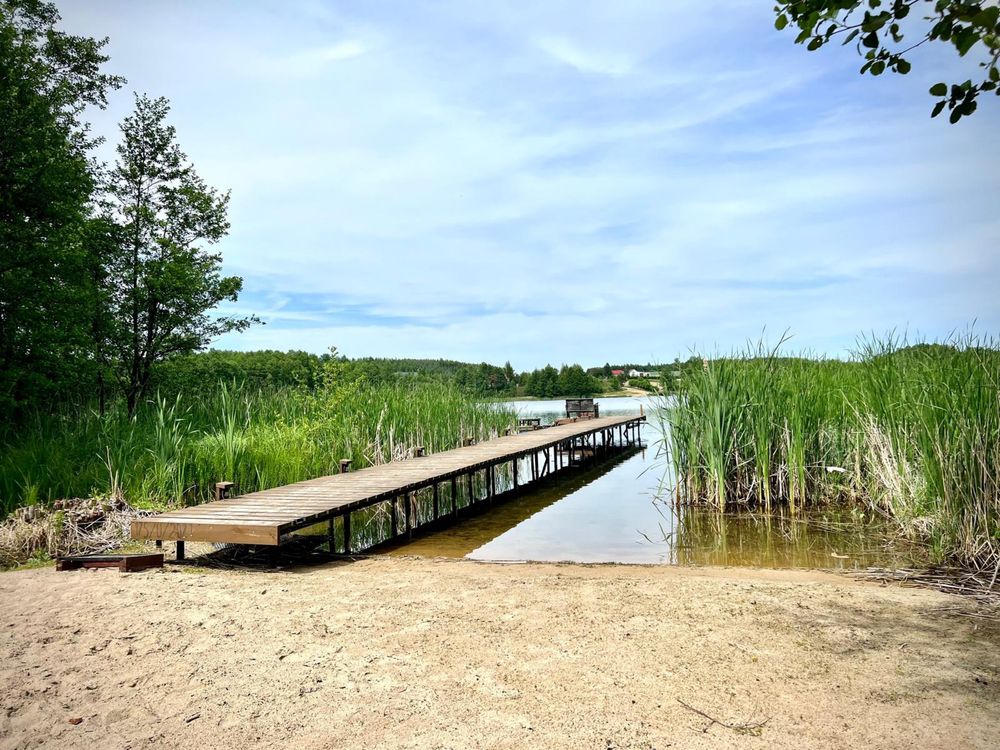 Domek 8 osobowy nad jeziorem Sikórz