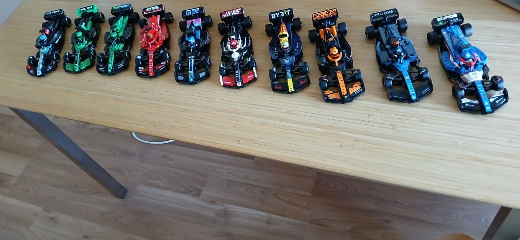 Colecao lego fórmula 1