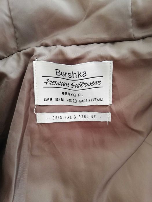 kurta Bershka S M 36 38 brąz