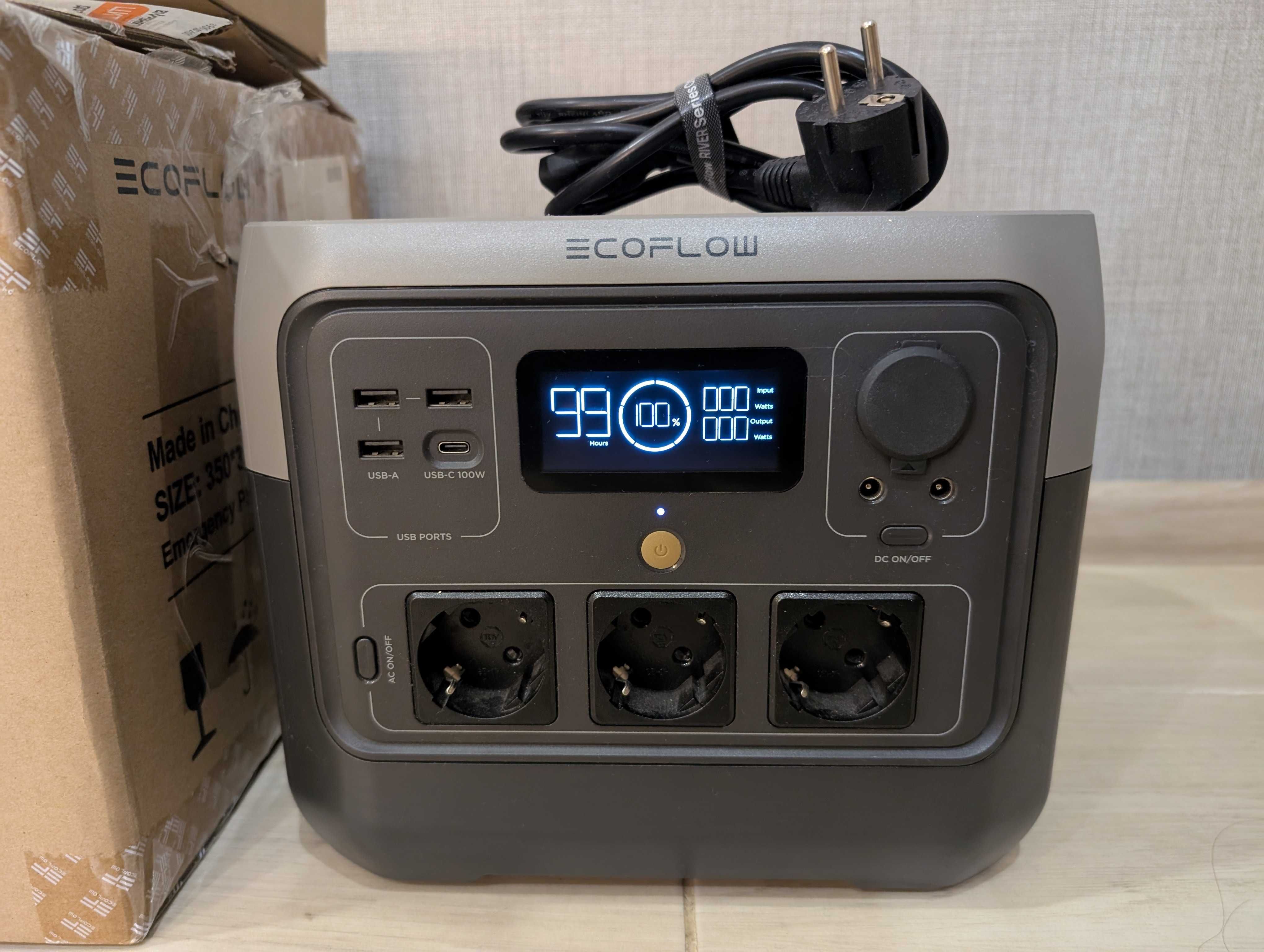 EcoFlow River 2 Pro з чеком і гарантією. Мінімальна експлуатація