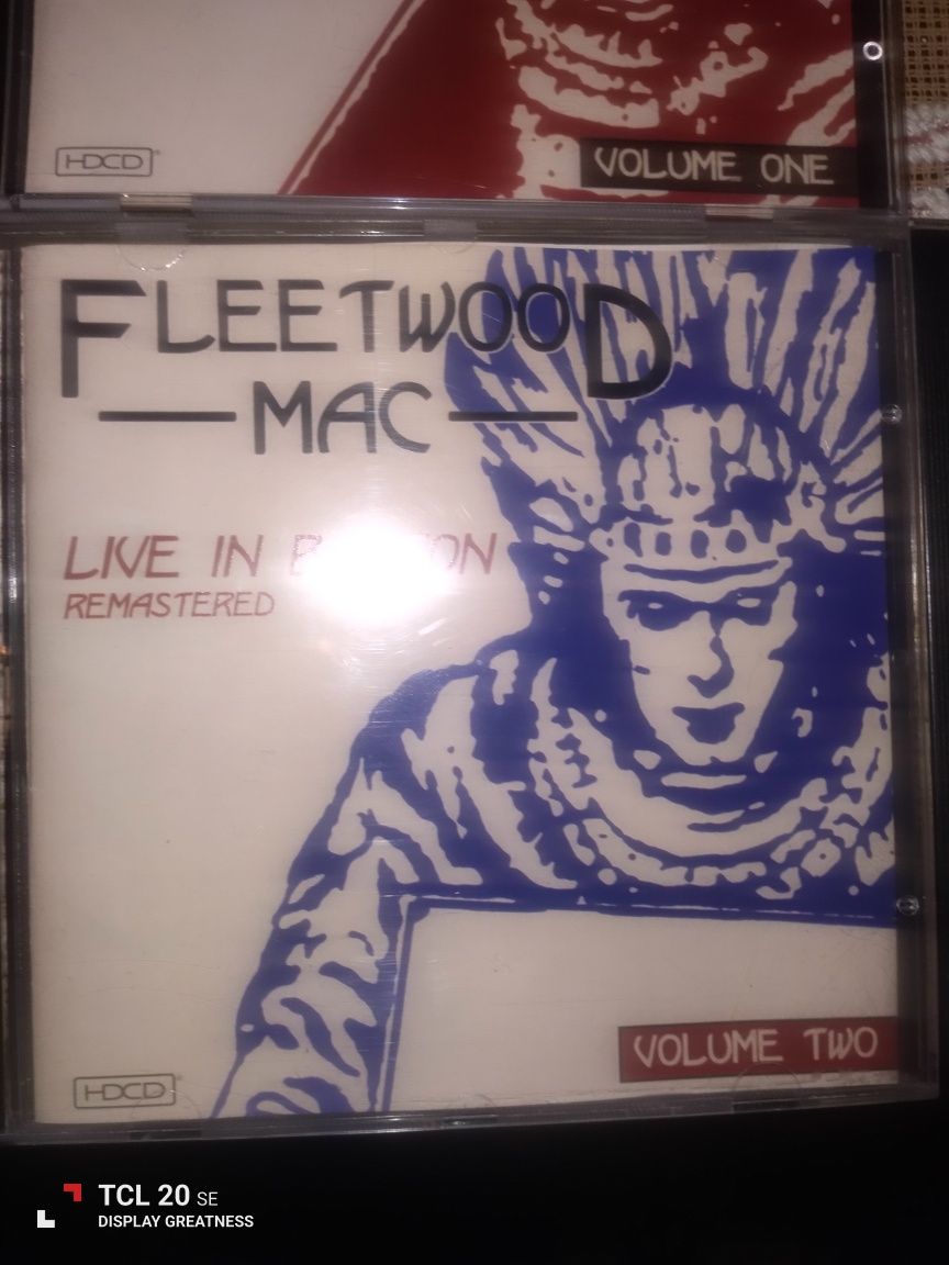 Płyty CD fleetwood mac.