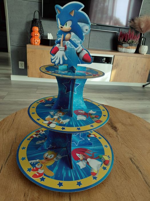 SONIC patera,  urodziny, dekoracje