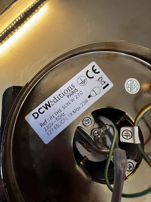 Vendo conjunto de candeiros da marca dcw editions paris in the sun