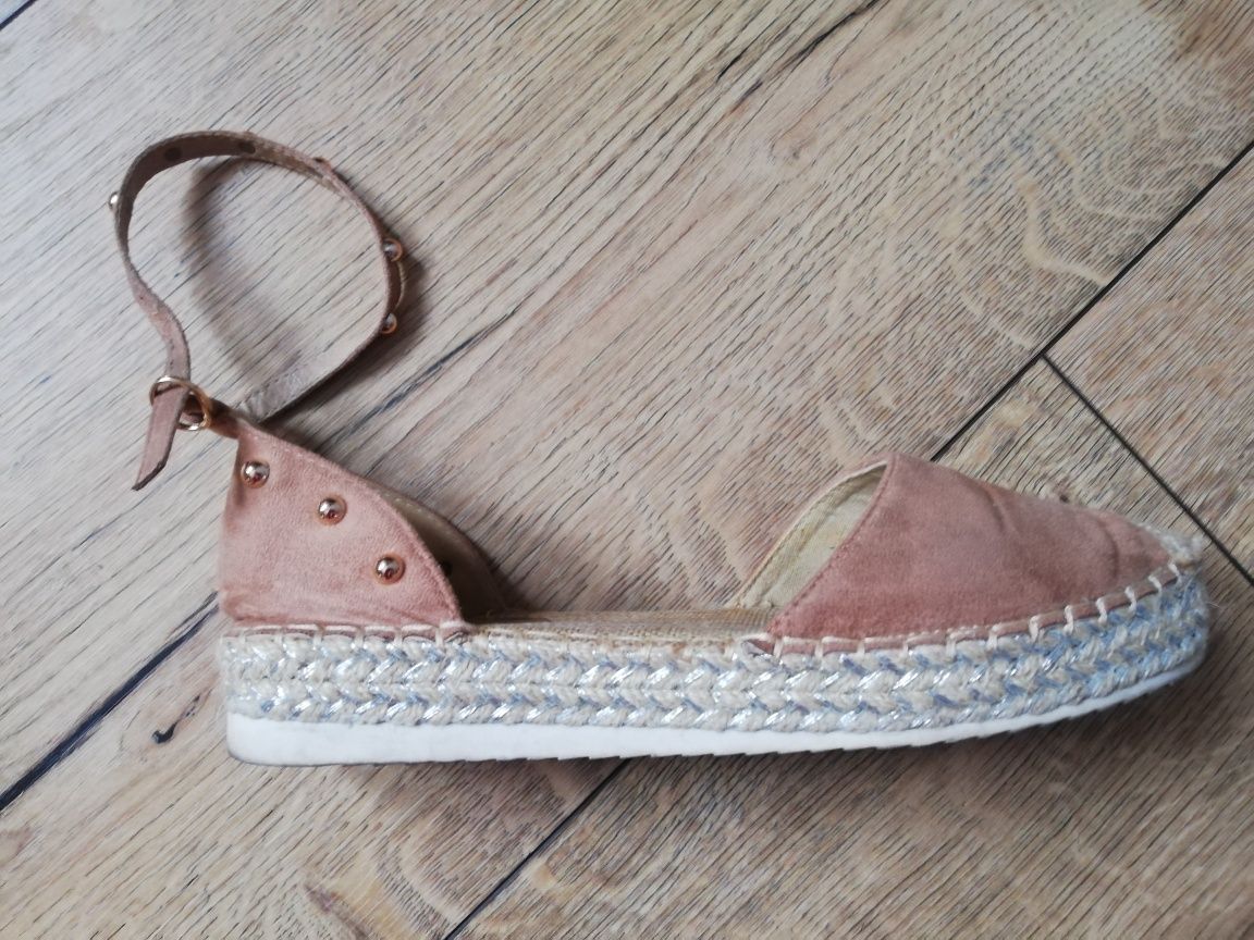 Buty damskie, espadryle r, 39