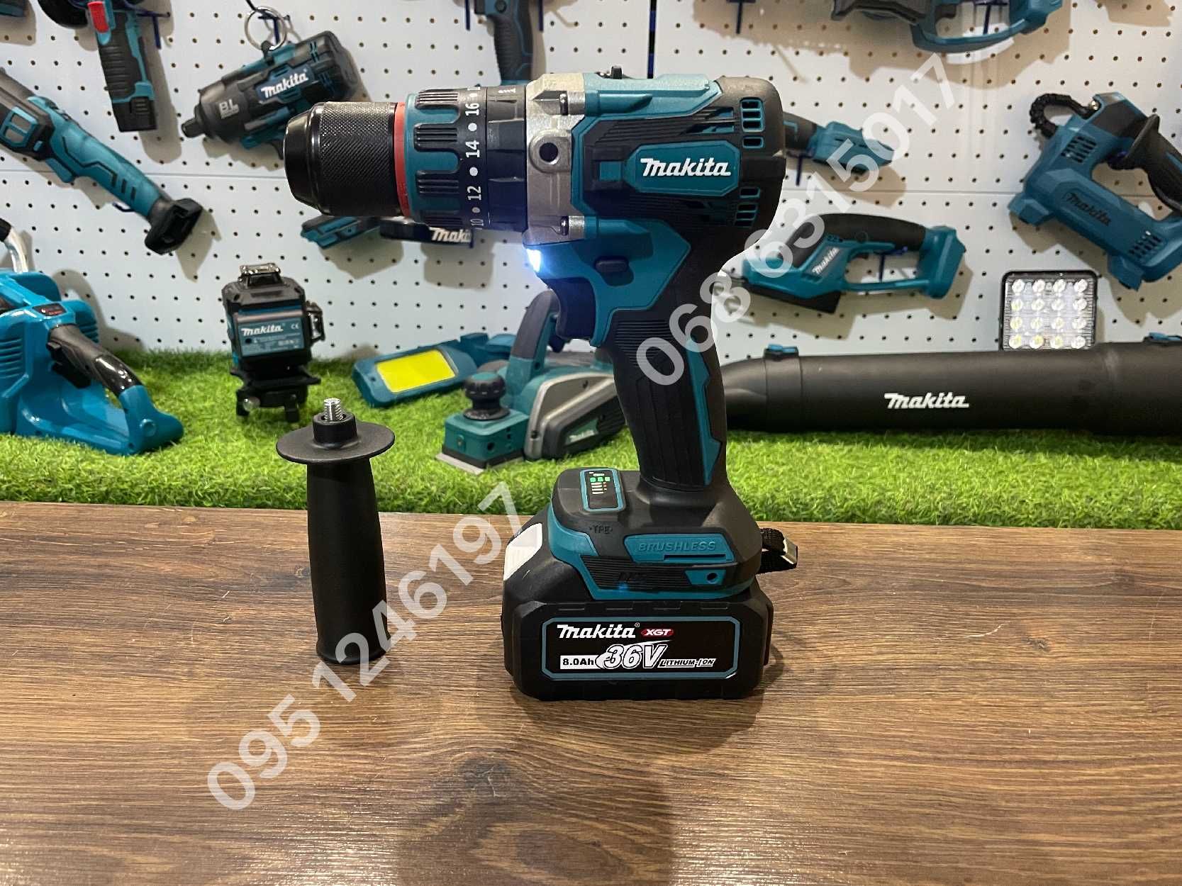 Ударный Шуруповерт акумуляторный Makita DHP485 36V шурупокрут макіта
