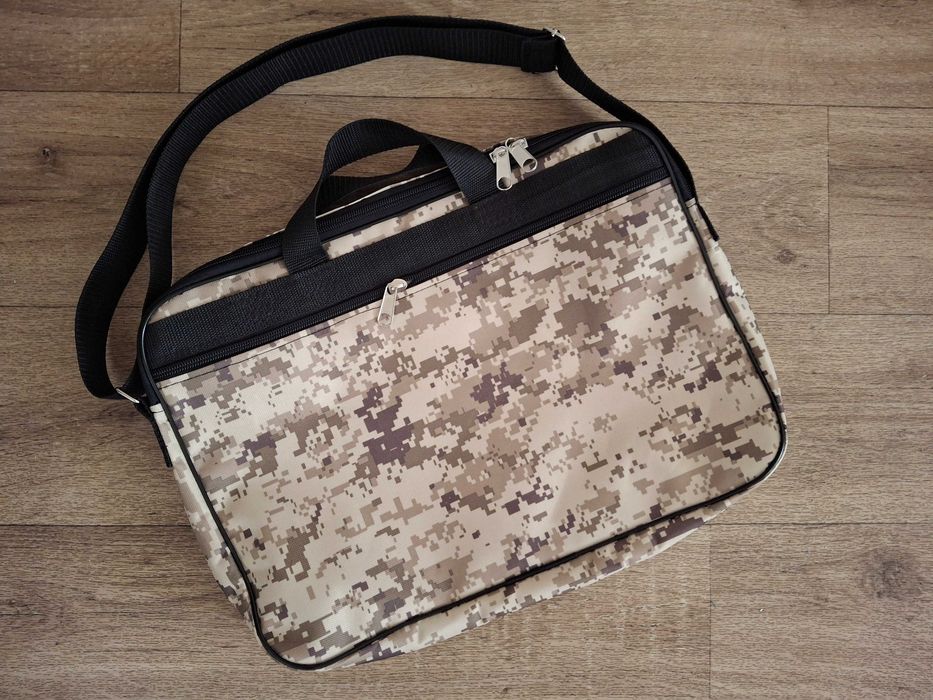 Сумка (чохол) під ноутбук 14, 15,6, 17 дюймів військового кольору