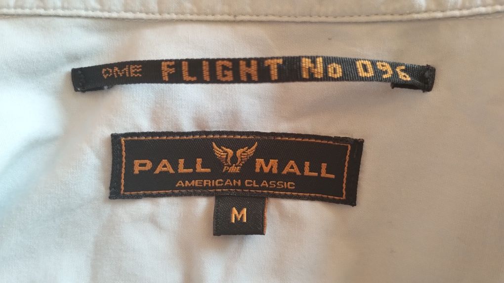Koszula Pall Mall Legend American Clasic In haftowane nalepki Sygnowan