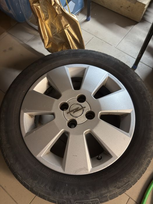 Felgi opel meriva A 4x100 r15  opony letnie