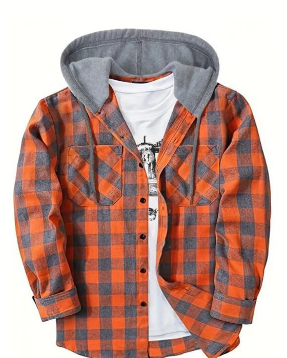 Подросток рубаха с капюшоном