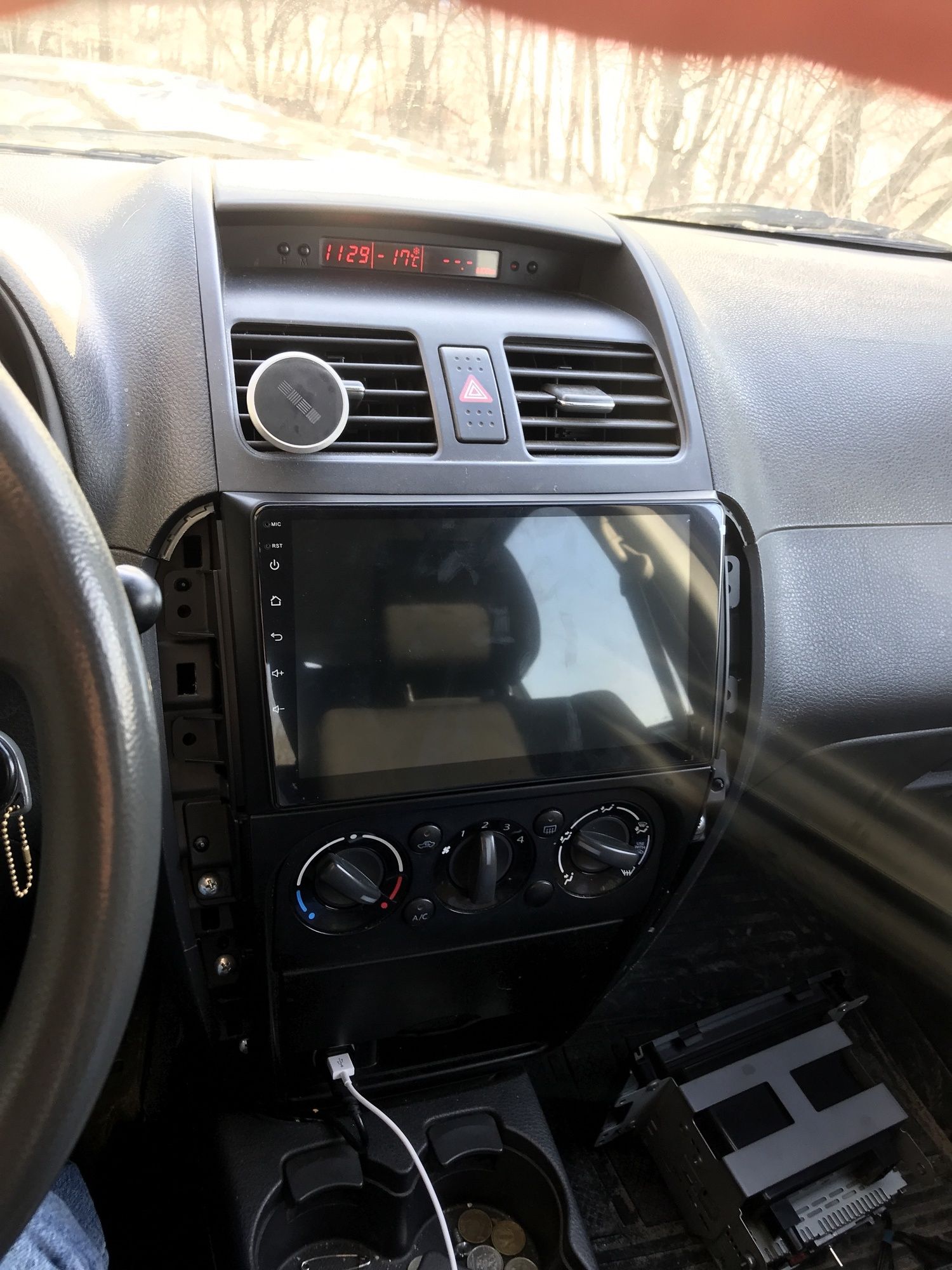 Автомагнитола Suzuki sx4 2006-2013 на android, USB, bluetooth, wifi