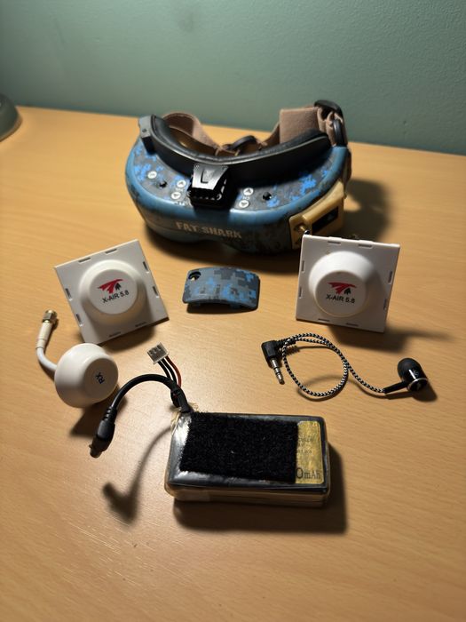 FatShark Dominator V3 - Edicao especial Blue Camo