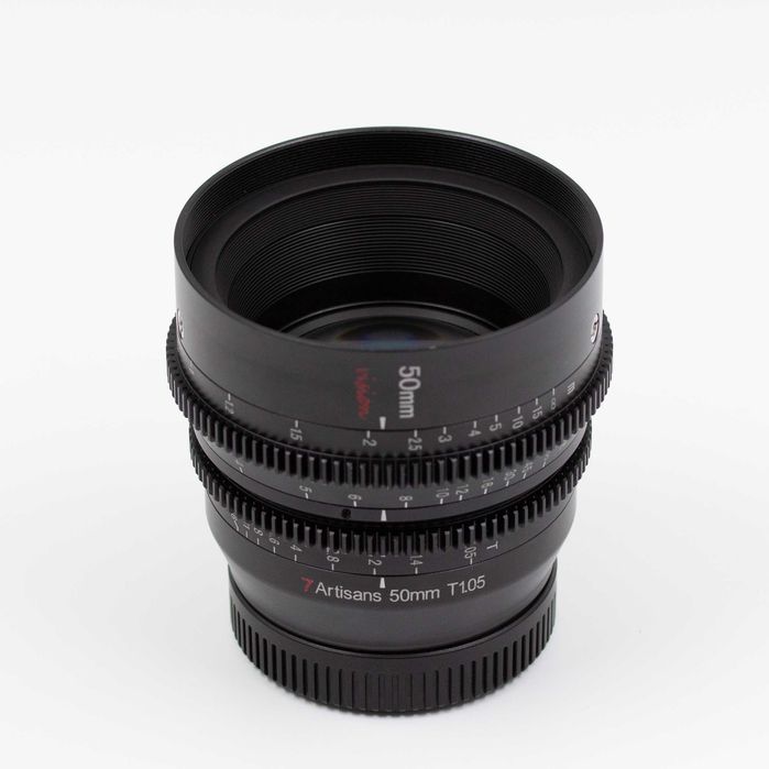 7Artisans 50mm T1.05 Vision Cine (RF) - Excelente estado 12M Garantia