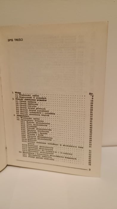 Samochodowe urządzenia elektryczne. W. Torbus