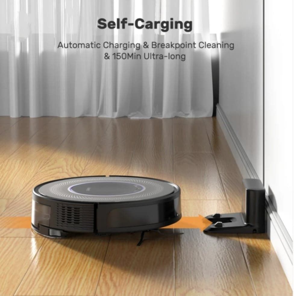 Verefa Robot Vacuum Cleaner Floor V60M
Inteligentna nawigacja 1.0