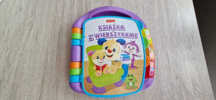 Fisher price ksiazka z wierszykami stan bdb