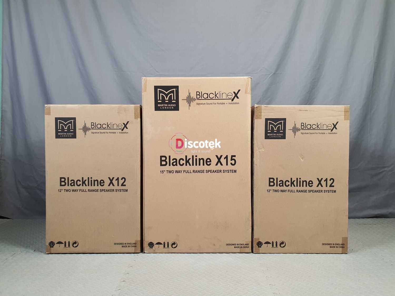 Martin Audio | Blackline X15 + 2 x X12 | Nexo, L-acoustics, RCF, Meyer