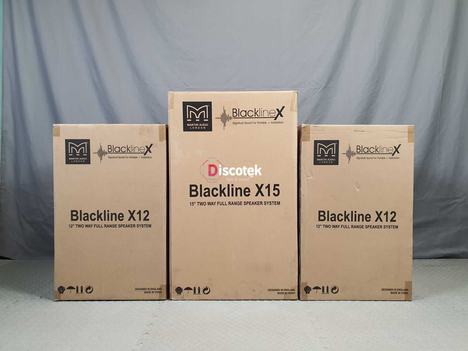 Martin Audio | Blackline X15 + 2 x X12 | Pasywne | 3 sztuki |