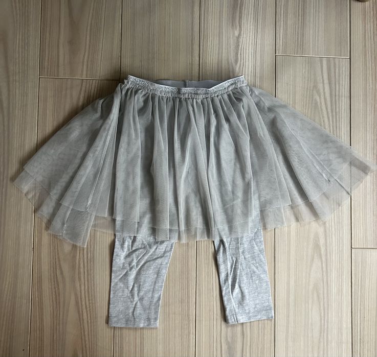 Legginsy z tiulową spódniczką