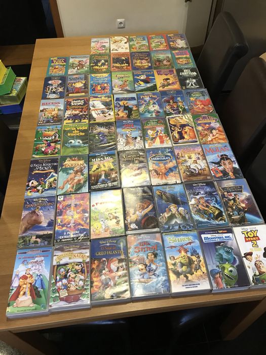 VHS infantis variados
