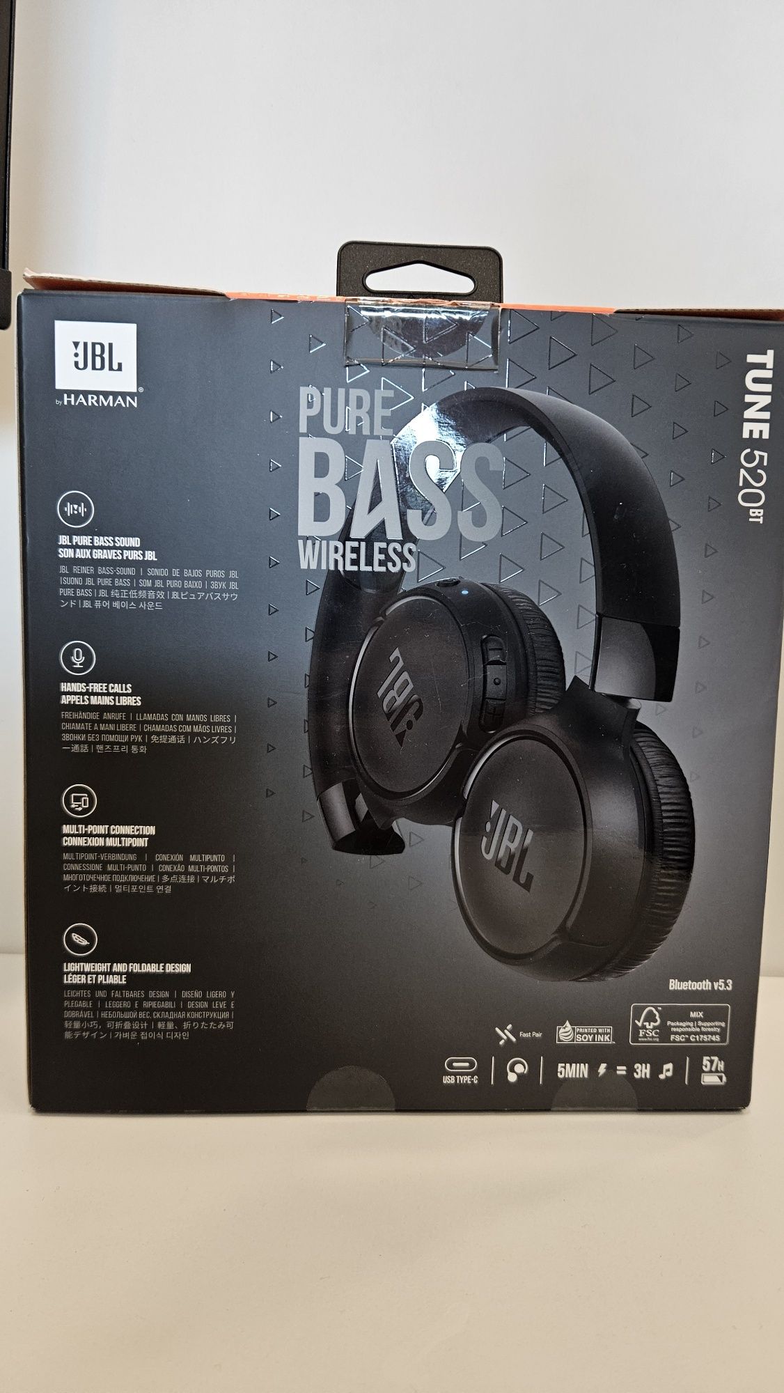 Headphones JBL Tune 520
